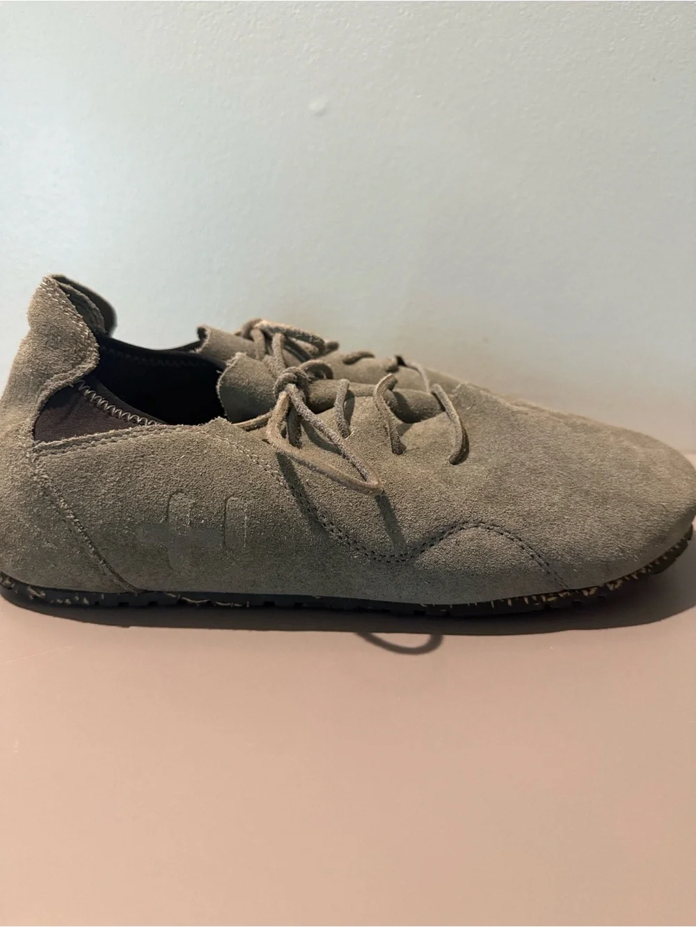 Men's Grey Suede shoe by OTZ
